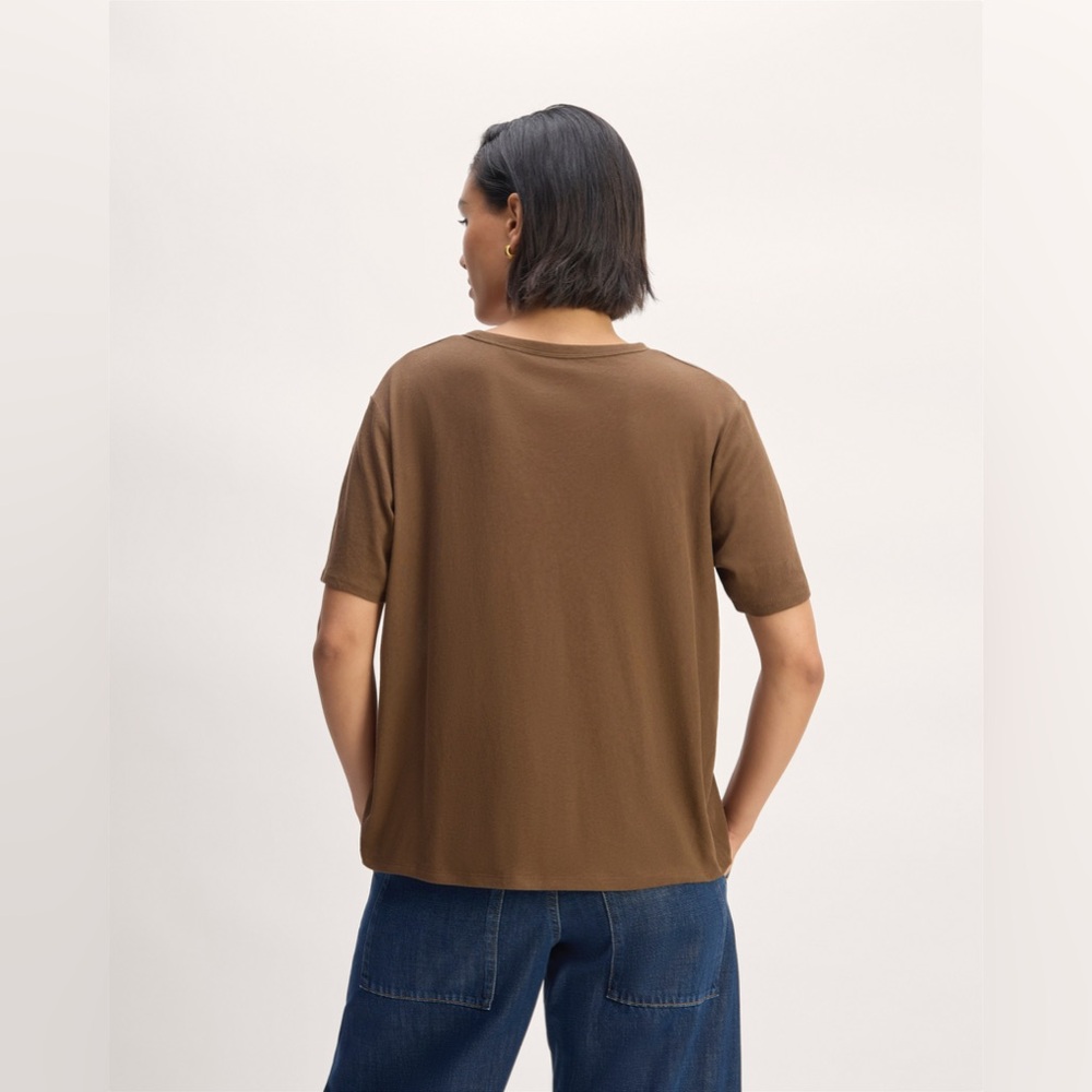 Everlane Brown Short Sleeve Tee - Picture 3 of 10